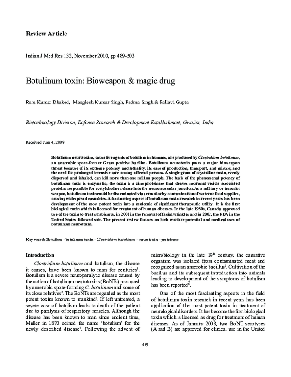 Bioweapons essay image