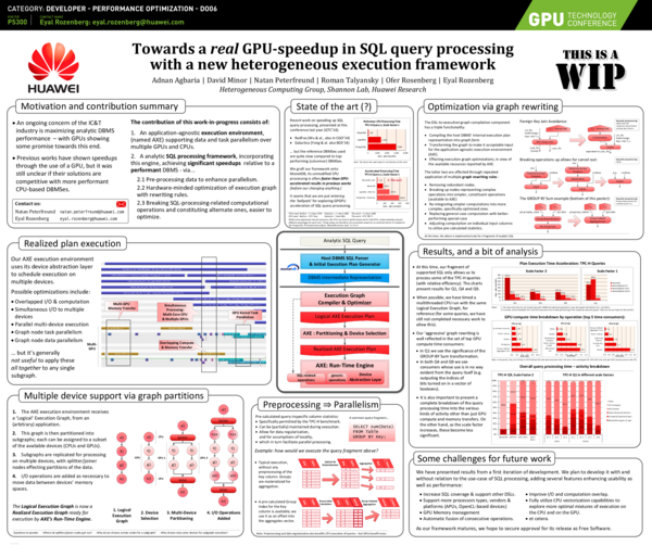 (PDF) Towards a real GPU-speedup in SQL query processing with a new ...