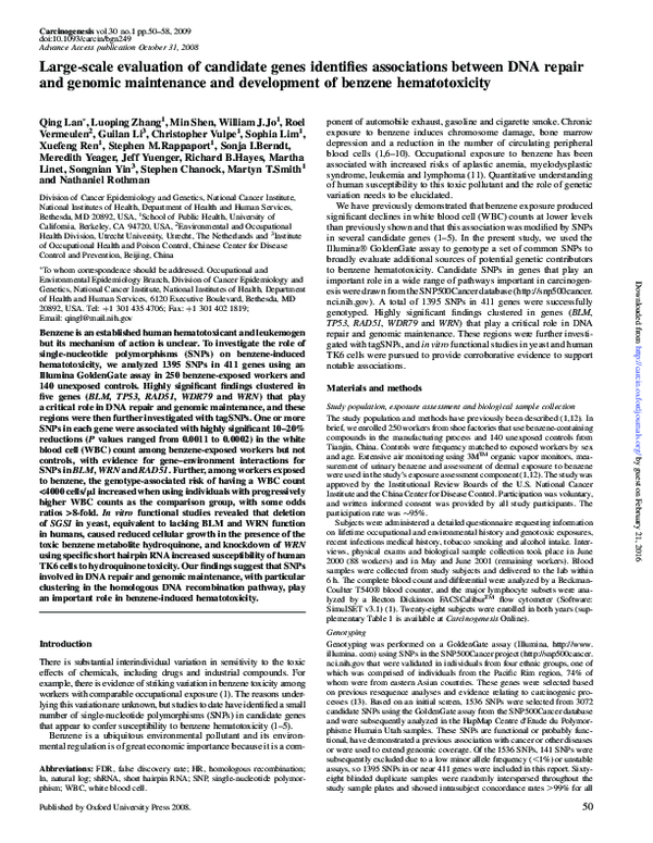 (PDF) Large-scale evaluation of candidate genes identifies associations ...