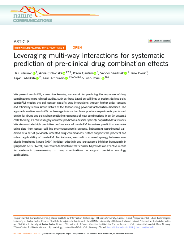 (PDF) Leveraging multi-way interactions for systematic prediction of ...