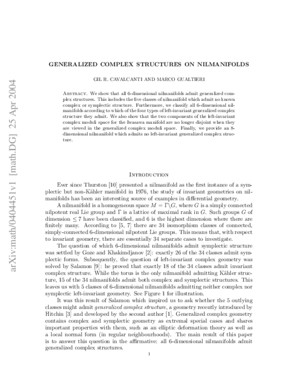 Generalized complex structures on nilmanifolds