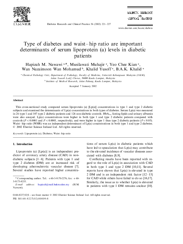 Classification of diabetes mellitus image