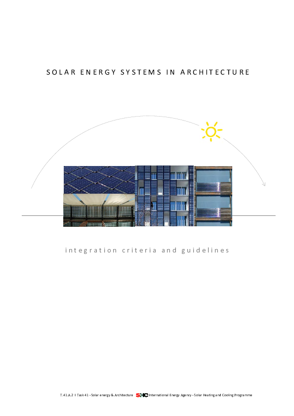 (PDF) Solar Energy Systems in Architecture - Integration Criteria and ...