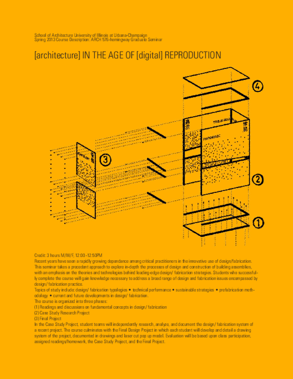 (PDF) Architecture in the Age of Digital Reproduction