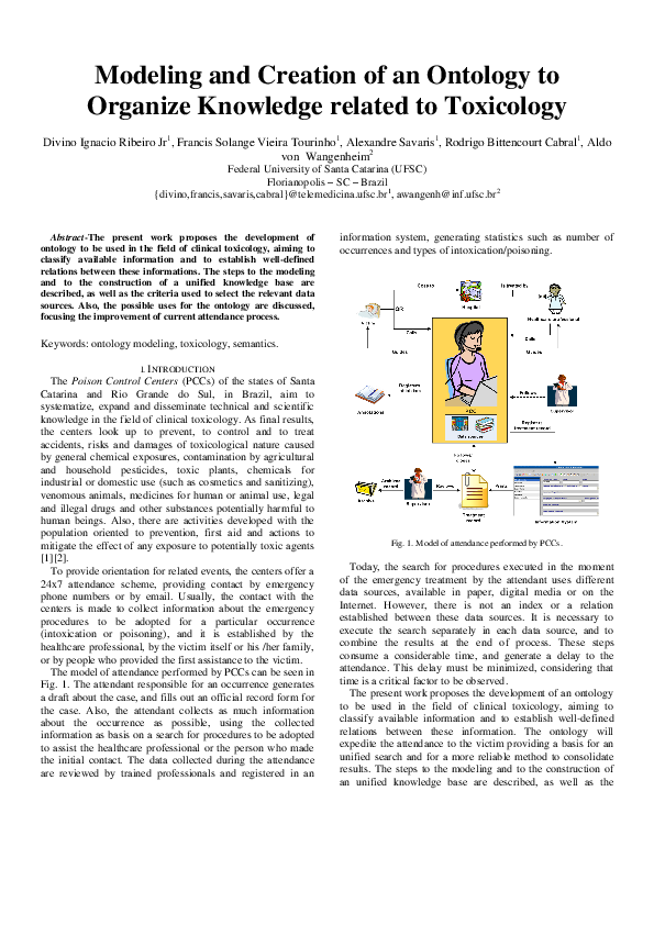 (PDF) Modeling and Creation of an Ontology to Organize Knowledge ...