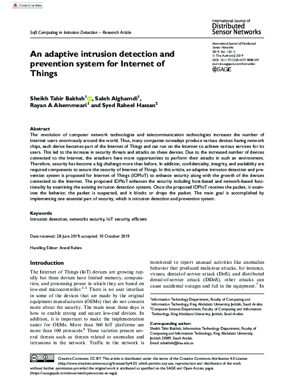 (PDF) An adaptive intrusion detection and prevention system for ...