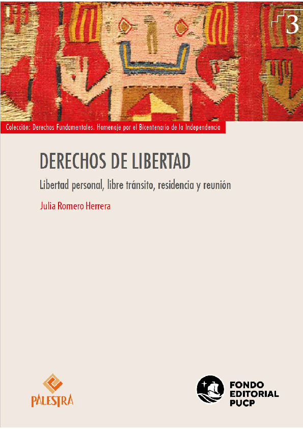 (PDF) Derechos de libertad. Libertad personal, libre tránsito ...