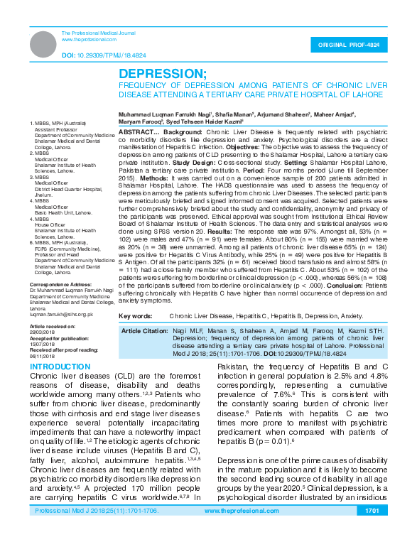 (PDF) Depression