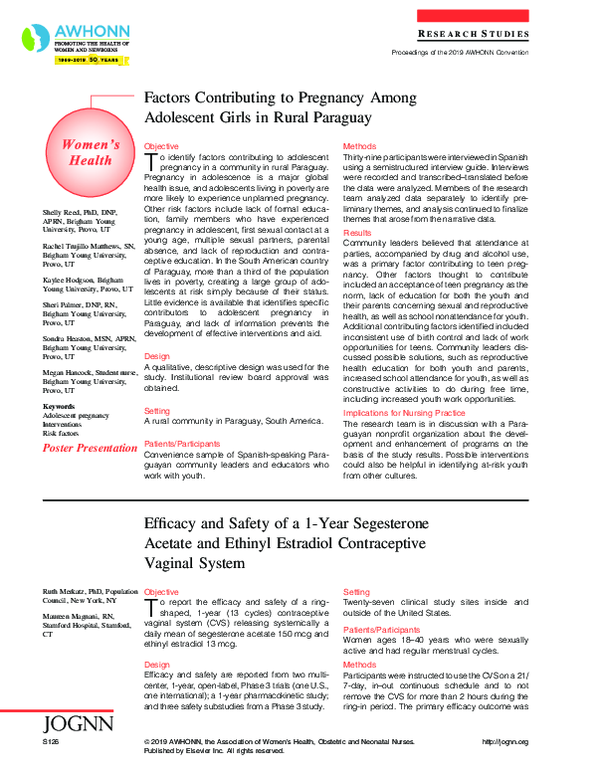 (PDF) Factors Contributing to Pregnancy Among Adolescent Girls in Rural ...
