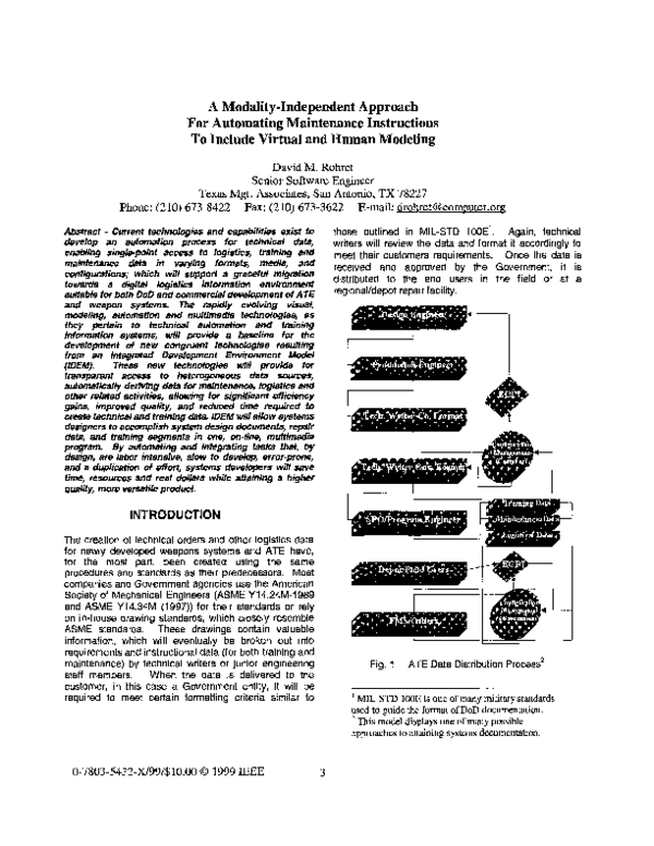 (PDF) A modality-independent approach for automating maintenance ...
