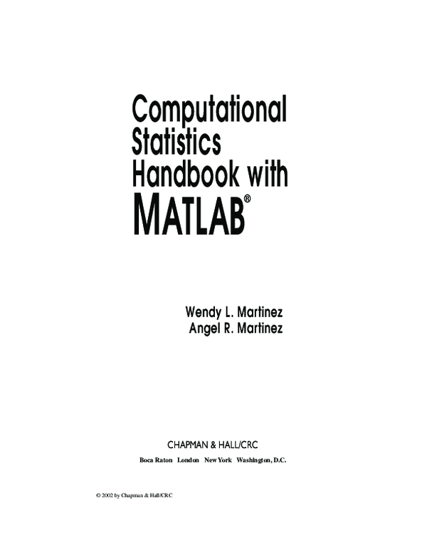 Computational Statistics