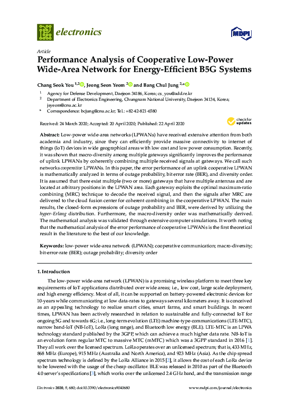 (PDF) Performance Analysis of Cooperative Low-Power Wide-Area Network ...