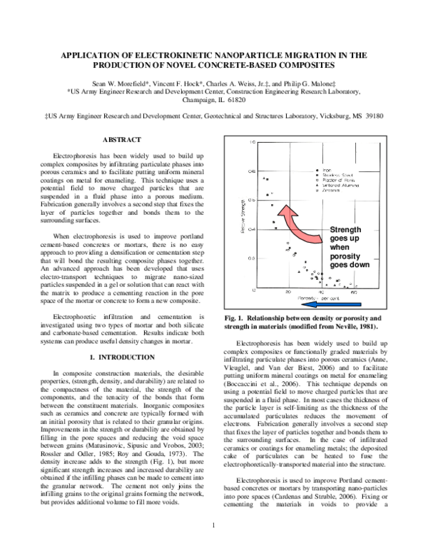 (PDF) Application of electrokinetic nanoparticle migration in the ...