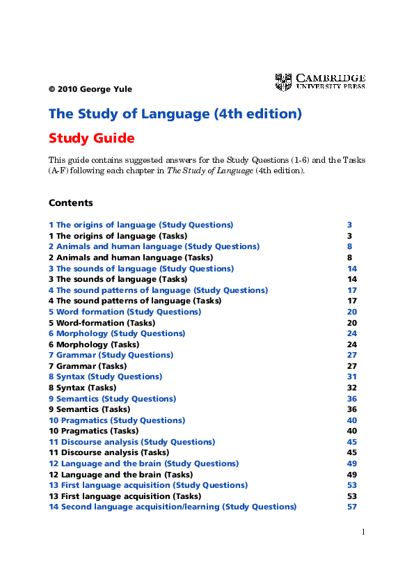 (PDF) Study Guide updated