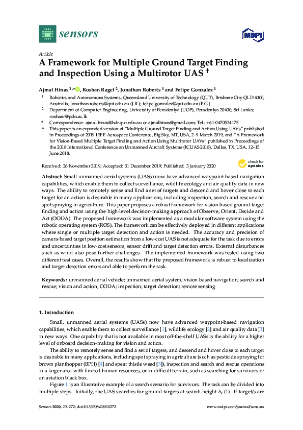 (PDF) A Framework for Multiple Ground Target Finding and Inspection ...