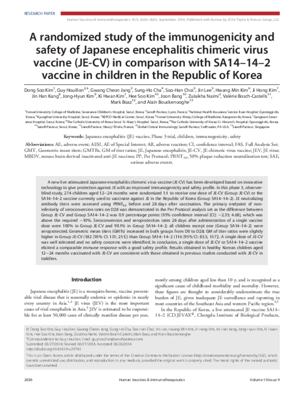 (PDF) A randomized study of the immunogenicity and safety of Japanese ...