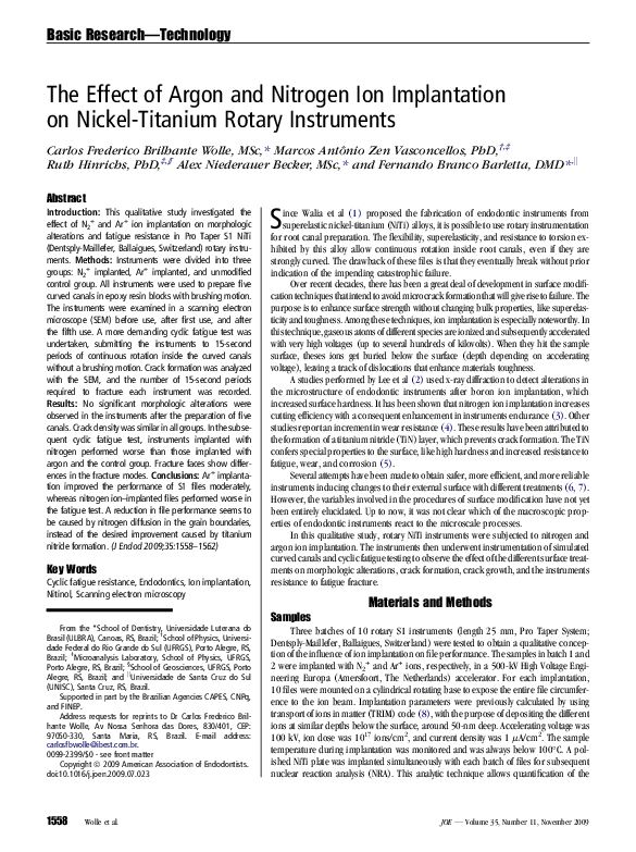 (PDF) The Effect of Argon and Nitrogen Ion Implantation on Nickel ...