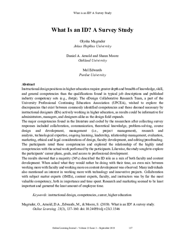 (PDF) What is an ID?
