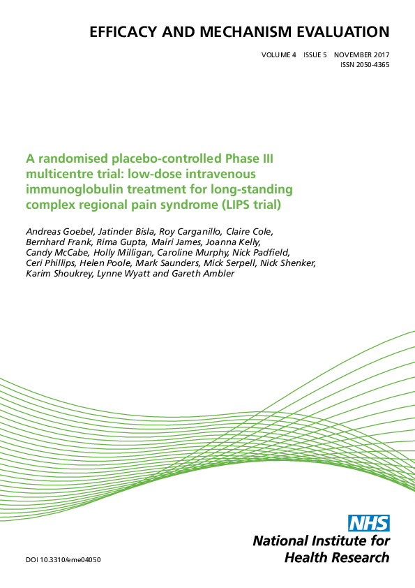 (PDF) A randomised placebo-controlled Phase III multicentre trial: low ...