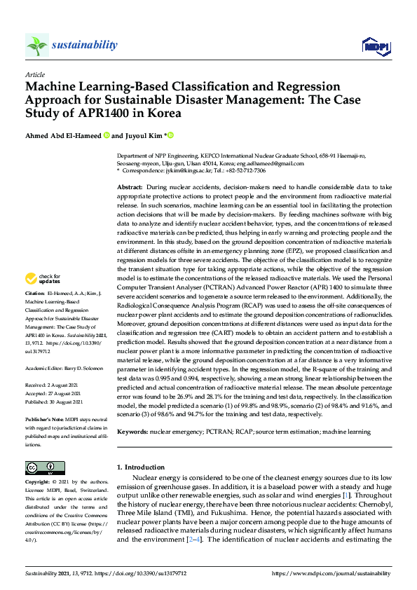 (PDF) Machine Learning-Based Classification and Regression Approach for ...