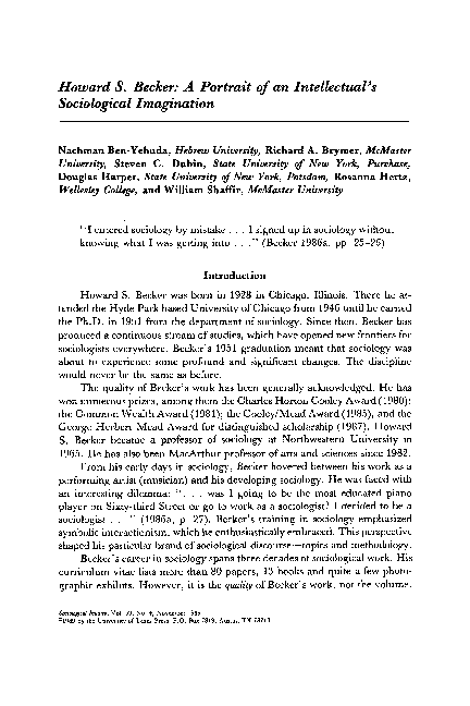 Sociological portrait essay image