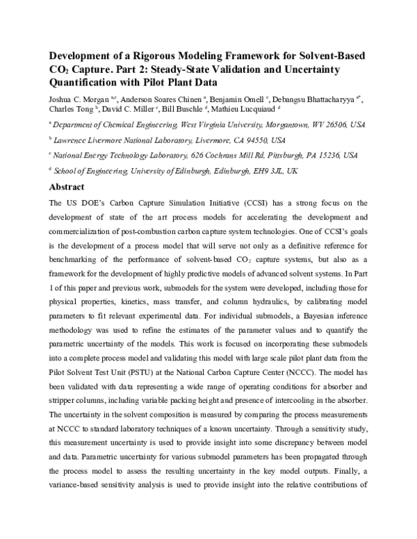 (DOC) Development of a Rigorous Modeling Framework for Solvent-Based ...