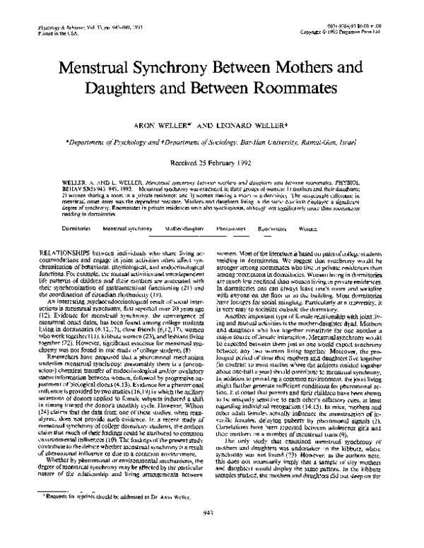 Menstrual synchrony essay 06 image