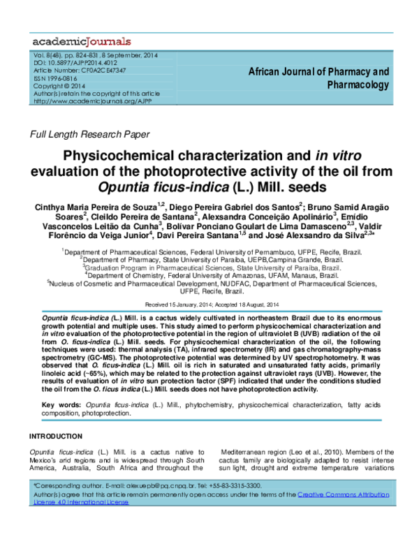 (PDF) Physicochemical characterization and in vitro behavior of ...