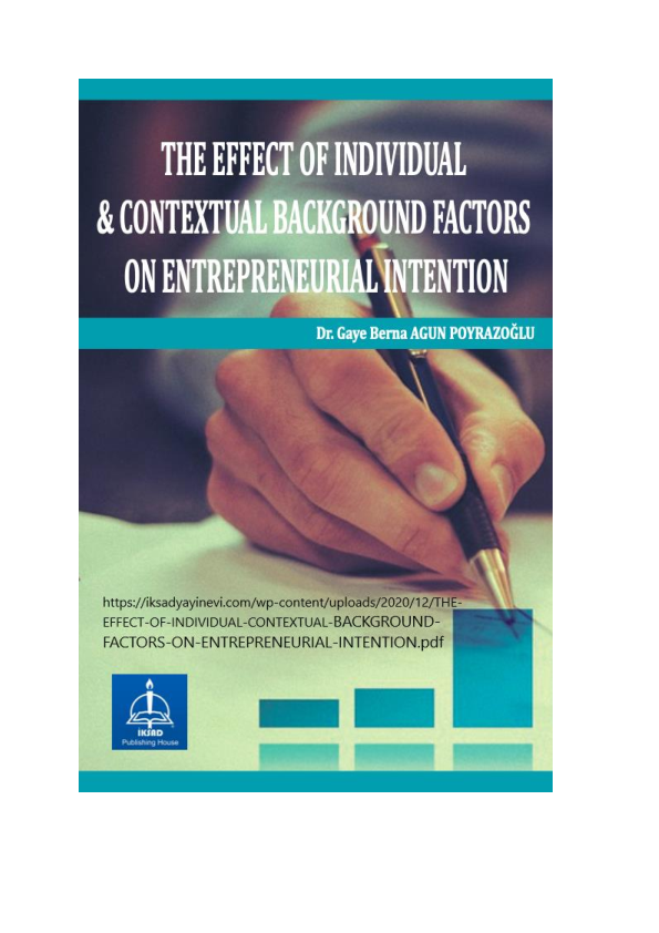 (PDF) THE EFFECT OF INDIVIDUAL & CONTEXTUAL BACKGROUND FACTORS ON ...