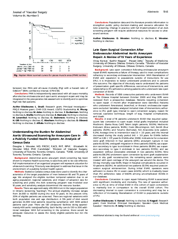 (PDF) Late Open Surgical Conversion After Endovascular Abdominal Aortic ...