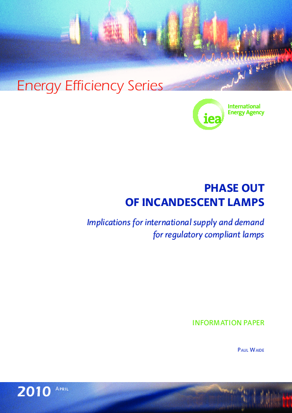 (PDF) Phase Out of Incandescent Lamps Paul Waide Academia.edu