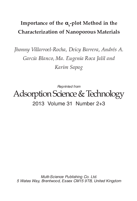 (PDF) Importance of the α s -plot Method in the Characterization of ...