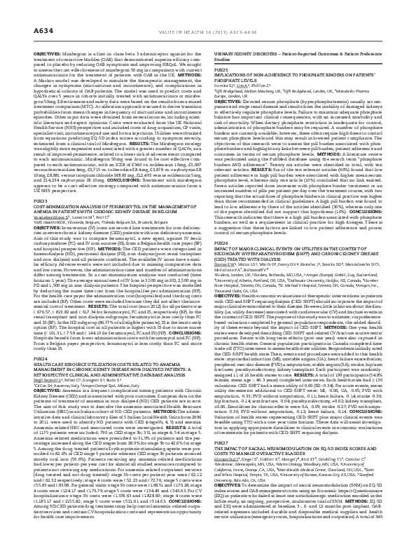 (PDF) Health Care Resource Utilization Costs Related to Anaemia ...