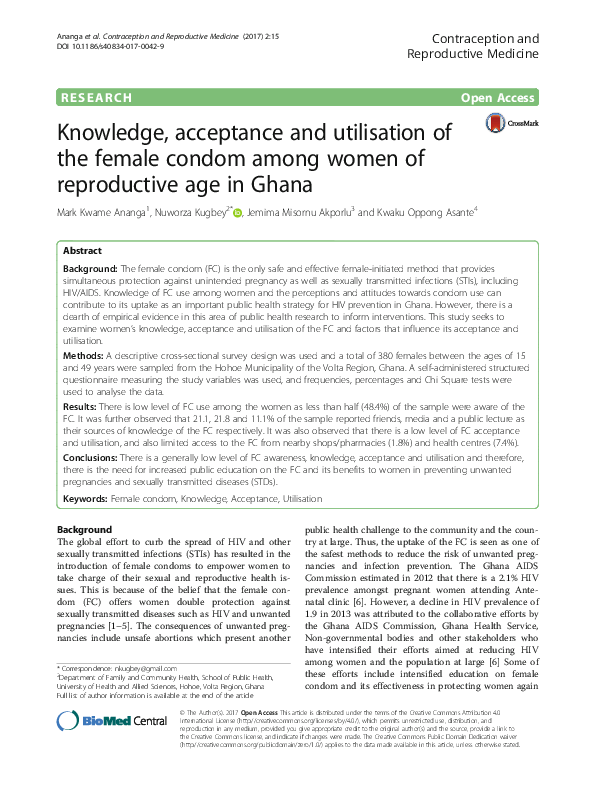 Female condom effectiveness image