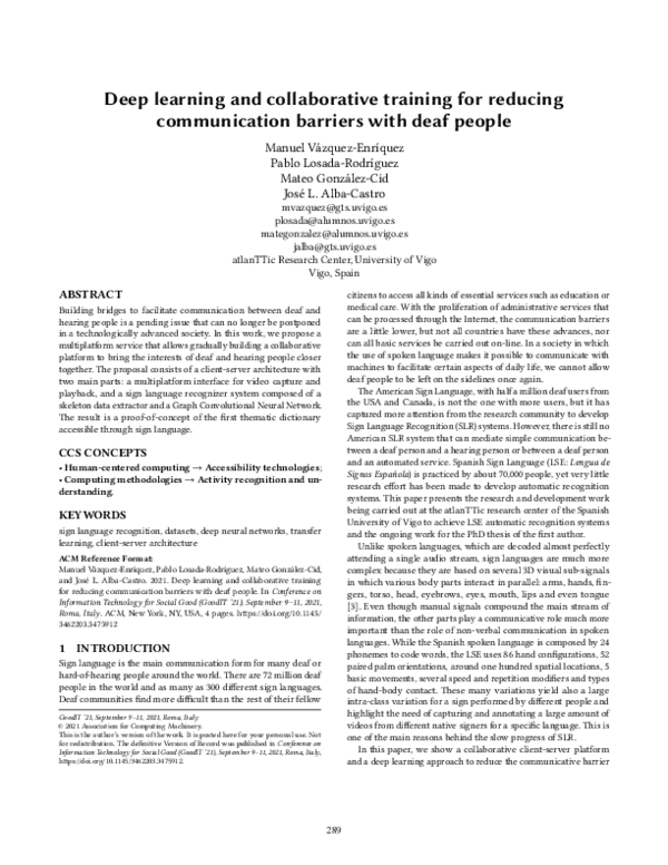 (PDF) Deep learning and collaborative training for reducing ...