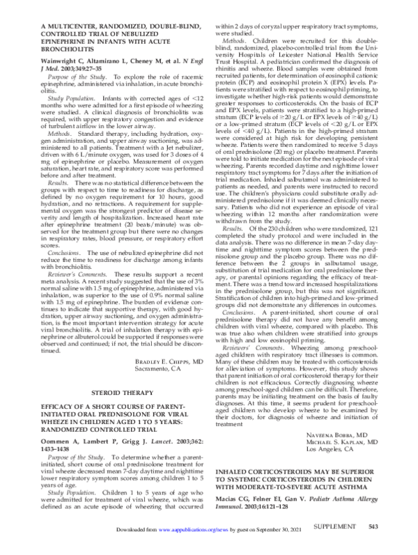 (PDF) Inhaled Corticosteroids May Be Superior to Systemic ...