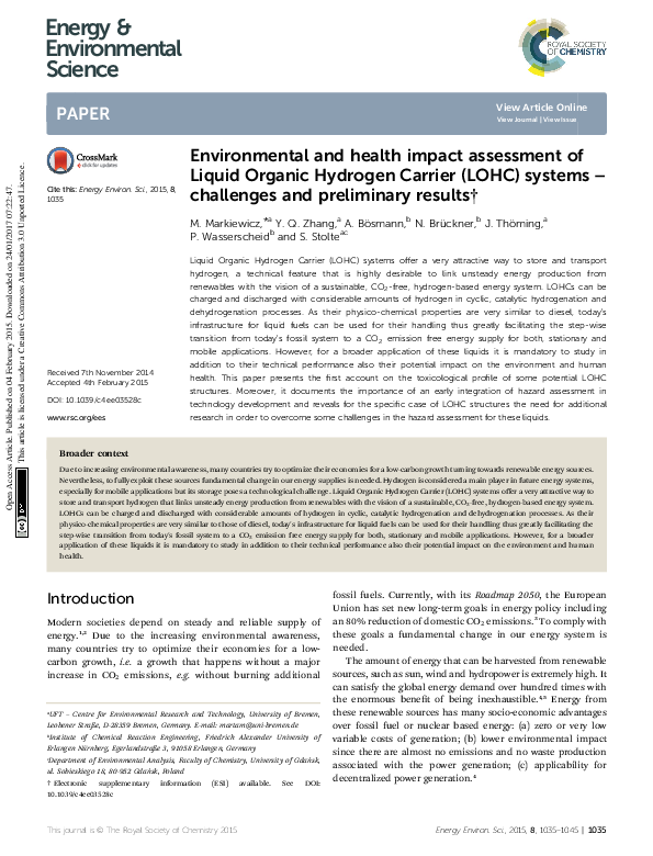 (PDF) Environmental and Health Impact Assessment of Wastewater ...