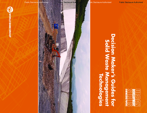 (PDF) Decision Maker’s Guides for Solid Waste Management Technologies