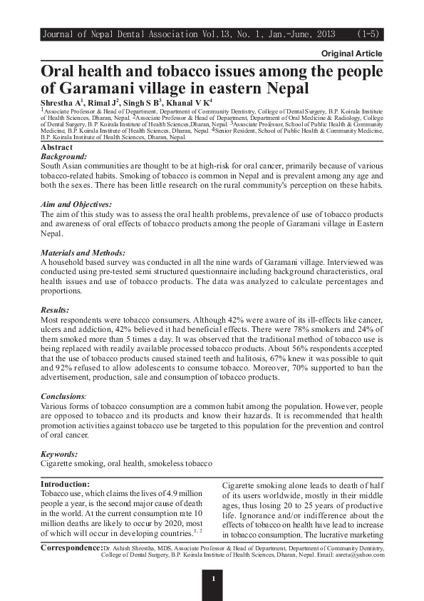 tobacco use questionnaire pdf of secondhand smoke exposure Fagerstrom Test for Nicotine Dependence