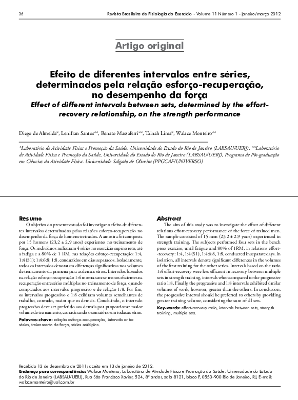  PDF Efeito De Diferentes Intervalos Entre S ries Determinados Pela 
