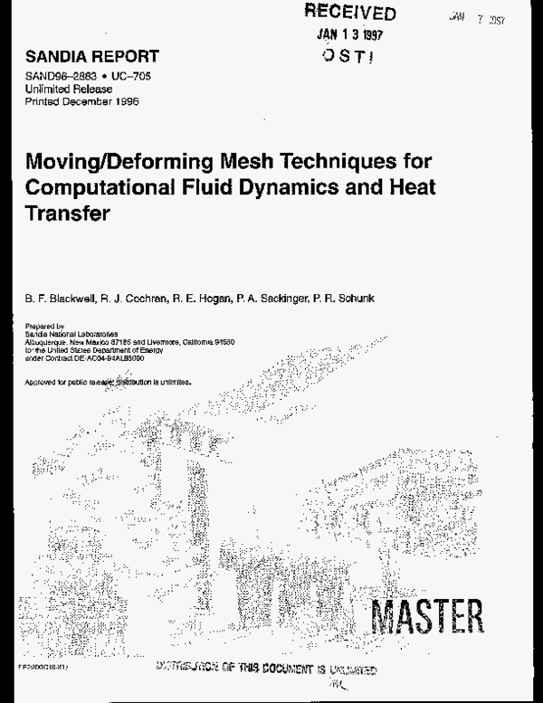 (PDF) Moving/deforming mesh techniques for computational fluid dynamics ...