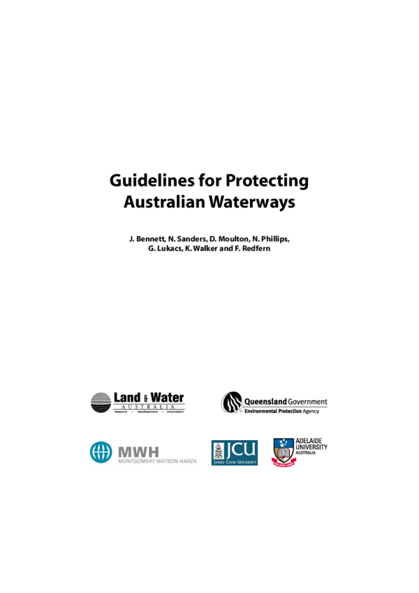 (PDF) Guidelines for Protecting Australian Waterways