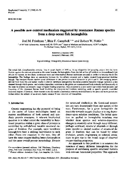 (PDF) A possible new control mechanism suggested by resonance Raman ...