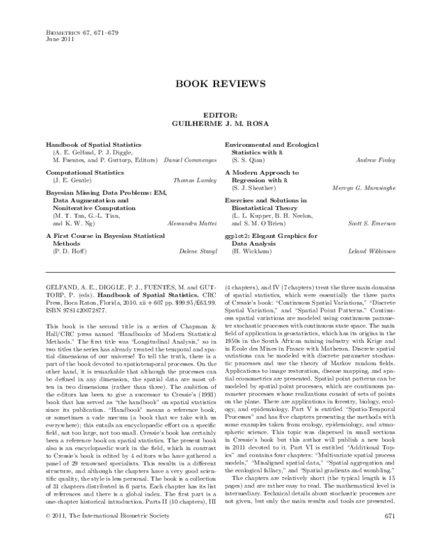 (PDF) ggplot2 Elegant Graphics for Data Analysis by WICKHAM, H
