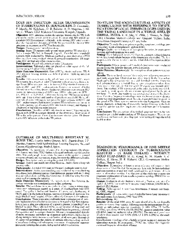 (PDF) Diagnostic performance of fine needle aspiration cytology in