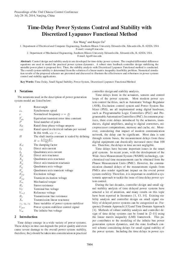 Dynamic Systems With Time Delays: Stability And Control – KNBLVE