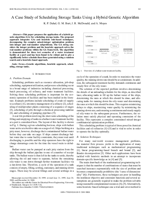 (PDF) A case study of scheduling storage tanks using a hybrid genetic ...