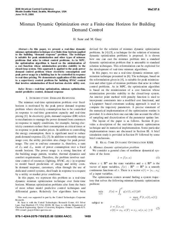 (PDF) Minmax dynamic optimization over a finite-time horizon for ...