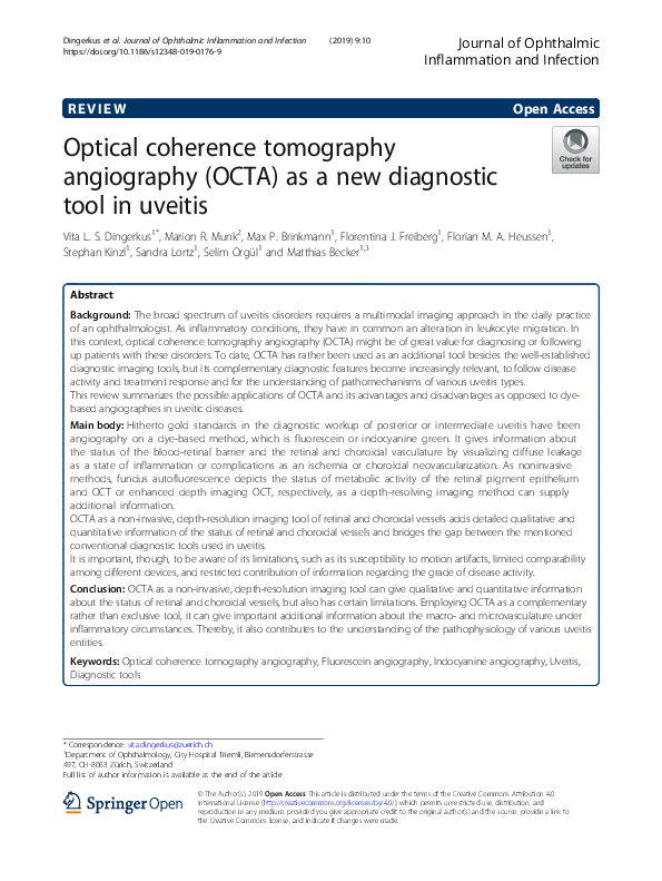 (PDF) Optical coherence tomography angiography (OCT-A) of type 2 ...
