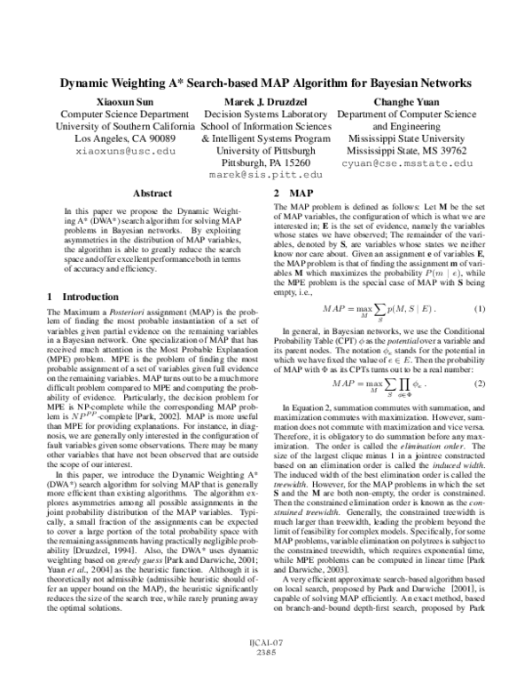 (PDF) Dynamic importance sampling in Bayesian networks using ...